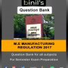 Manufacturing Engineering question bank reg-17