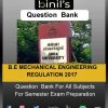 question bank for Mechanical engineering