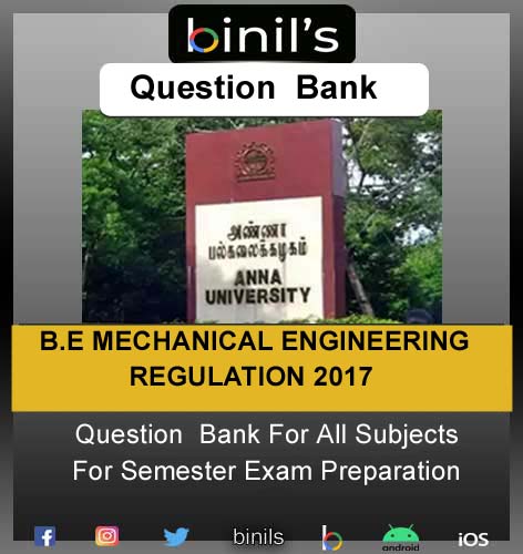 question bank for Mechanical engineering