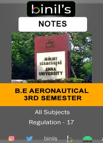 B.E Aero 3rd sem Reg-17 Notes