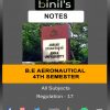 B.E aero 4th sem reg-17 notes