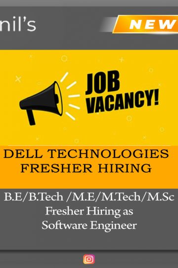 Dell fresher hiring