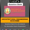 Architectural M-Scheme Question Bank