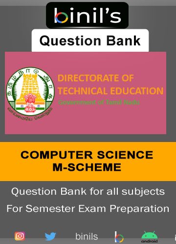 M-Scheme Diploma CSE question Bank pdf