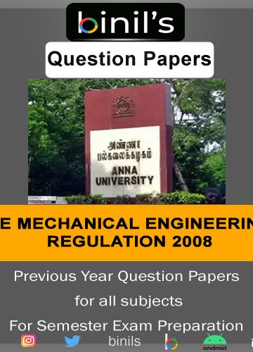 Reg -2008 Mechanical Question papers