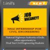 NHAI internship program