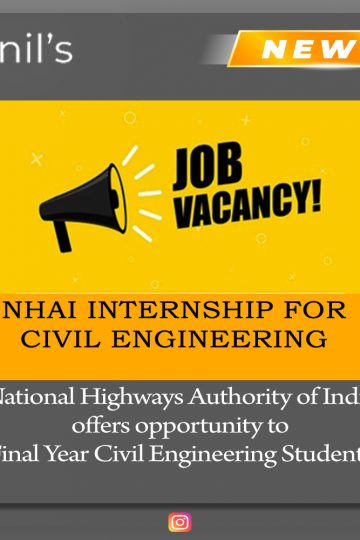 NHAI internship program