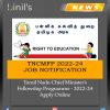 TNCMFP 2022 job notification