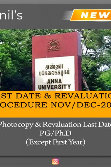 revaluation procedure Nov-Dec -2021