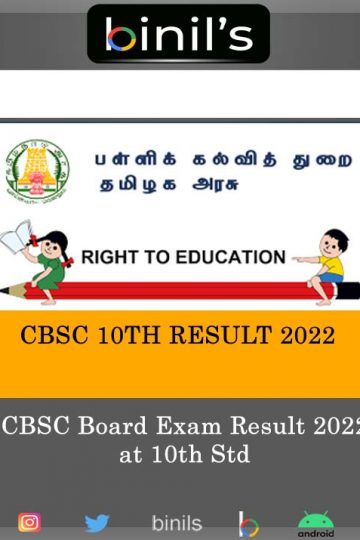 CBSC 10TH Result 2022 Updates 94.40% Students Pass