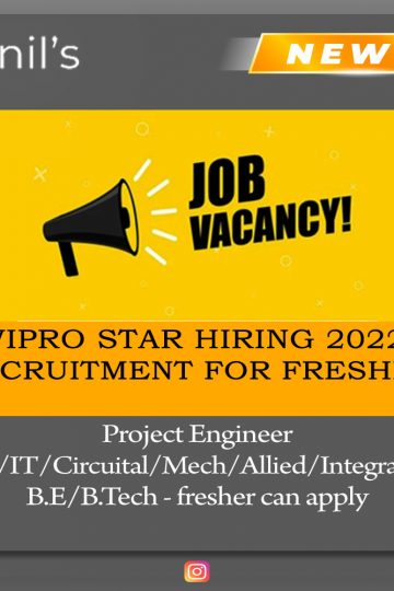 Wipro Star Hiring 2022