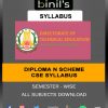 Diploma N scheme CSE syllabus