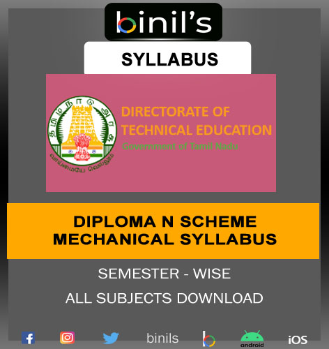 Diploma N scheme Mechanical syllabus