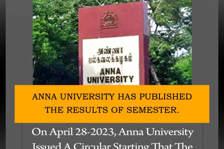 Anna University Results