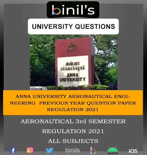 Aeronautical engg 3rd sem reg 2021