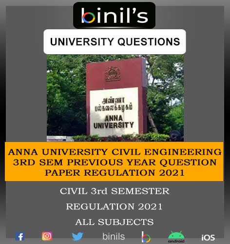 3rd sem civil question paper