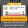 10th 11th results 2023