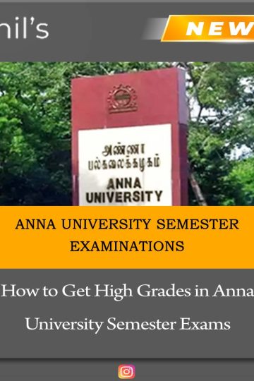 How to Get High Grades in Anna University Semester Exams